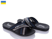 Шлепанцы Gurkem TRK 007 black-grey-blue new в магазине Фонтан Обуви