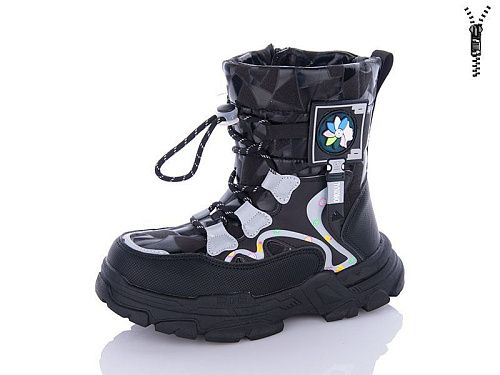 Дутики Леопард 236-A1 в магазине Фонтан Обуви