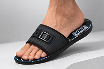 Шлепанцы Obuv Ok S24 (98741) navy в магазине Фонтан Обуви