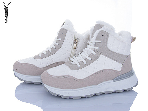 Ботинки Baolikang 8711 white-grey в магазине Фонтан Обуви