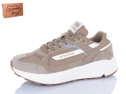 Кроссовки Restime ZMB25104 beige в магазине Фонтан Обуви