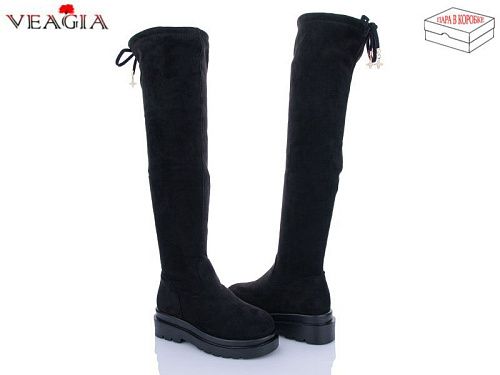 Ботфорты Veagia-Ada M153-2 єврохутро в магазине Фонтан Обуви