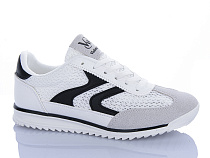 Кроссовки Violeta 2028-1 white-black в магазине Фонтан Обуви