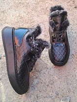 Ботинки Viscala 21115 чёрн.к. зима в магазине Фонтан Обуви