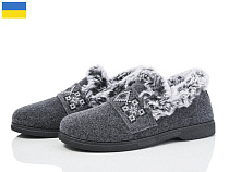 Тапочки Demur ТА2101G сірий-2025 в магазине Фонтан Обуви