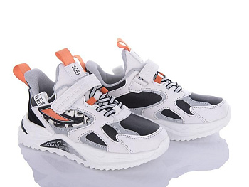 Кроссовки Viktoria FB310-1-13 black-orange в магазине Фонтан Обуви