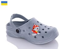 Кроксы Verta Верта Д крокси св.сірий в магазине Фонтан Обуви