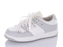 Кроссовки Qq Shoes BK75 white-grey в магазине Фонтан Обуви