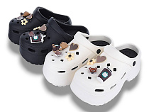 Кроксы Lion-Lu 8895 mix в магазине Фонтан Обуви