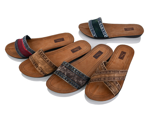 Шлепанцы Demur N001-2 mix в магазине Фонтан Обуви