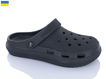 Кроксы Inblu C98 чорний в магазине Фонтан Обуви