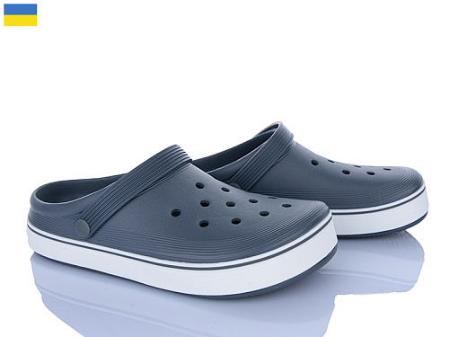 Кроксы Roks 523 сірий в магазине Фонтан Обуви