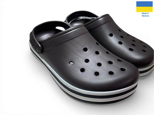 Кроксы Rai Shoes 520 шоколад в магазине Фонтан Обуви