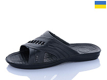 Шлепанцы Progress 23 чорний в магазине Фонтан Обуви