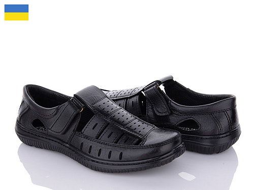 Туфли Lvovbaza Kluchkovskiy Б9 чорний в магазине Фонтан Обуви