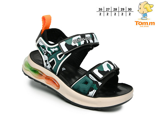 Босоножки Том.М B2918 green в магазине Фонтан Обуви