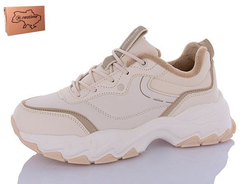 Кроссовки Restime AWZ24294 beige в магазине Фонтан Обуви