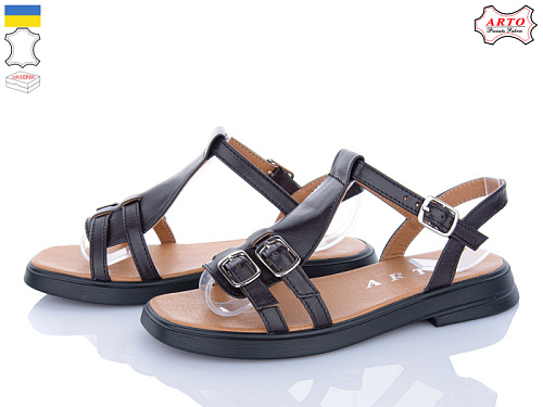 Босоножки Arto 538 корич-к в магазине Фонтан Обуви