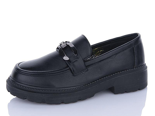 Туфли X&L JSD001 black в магазине Фонтан Обуви