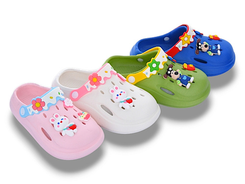 Кроксы Babyshop 609-2 mix в магазине Фонтан Обуви