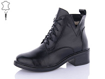 Ботинки Qq Shoes 610 black в магазине Фонтан Обуви