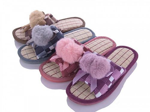 Тапочки No Brand L101 mix в магазине Фонтан Обуви