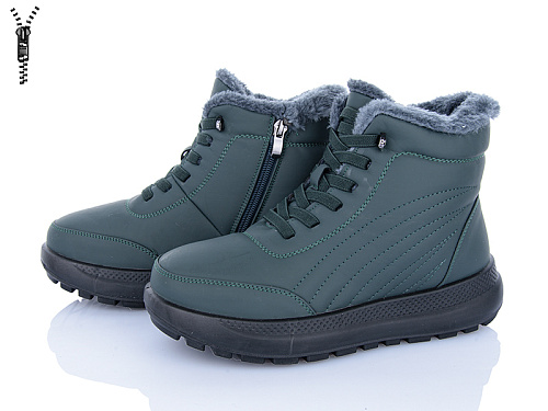 Ботинки Baolikang 60966 green в магазине Фонтан Обуви