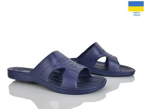 Шлепанцы Rai Shoes Сітроєн синій в магазине Фонтан Обуви