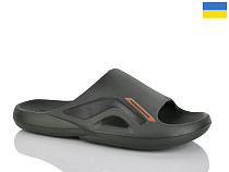 Шлепанцы Demur L131 хакі в магазине Фонтан Обуви