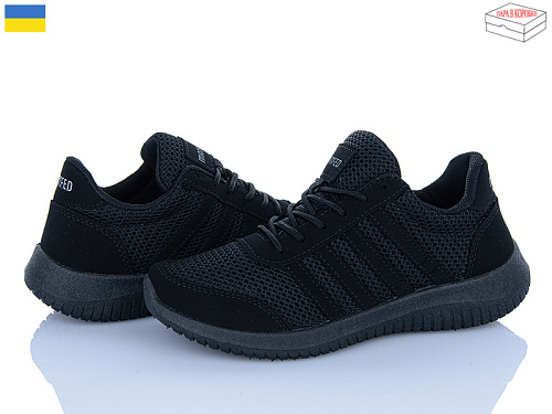 Кроссовки Paolla 5021 чорний в магазине Фонтан Обуви