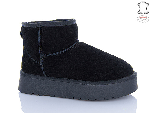 Угги Qq Панда T3QQ8-1 в магазине Фонтан Обуви