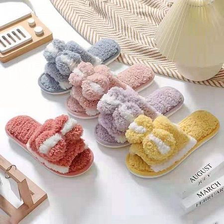 Тапочки No Brand 1359 mix в магазине Фонтан Обуви