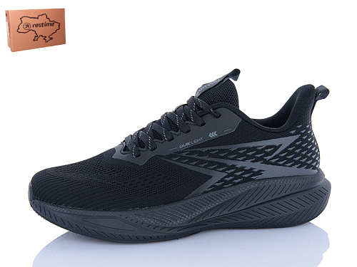 Кроссовки Restime EML26733 black в магазине Фонтан Обуви