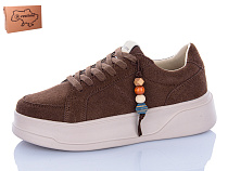 Кроссовки Restime AWO26809 brown в магазине Фонтан Обуви