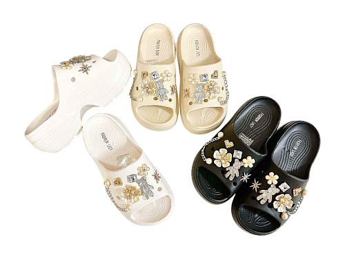 Шлепанцы Rai Shoes 312-1 mix в магазине Фонтан Обуви