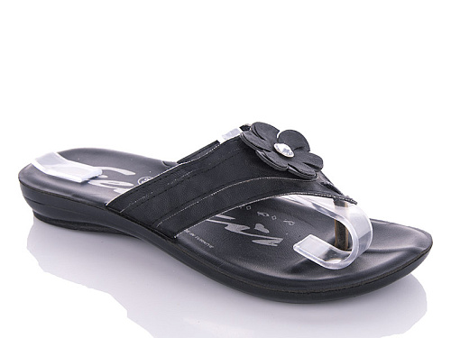 Шлепанцы Gurkem Elegant black в магазине Фонтан Обуви