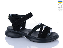 Босоножки Sali 115 чорний з чор-п. в магазине Фонтан Обуви