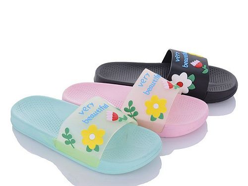 Шлепанцы No Brand H18 mix в магазине Фонтан Обуви