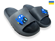 Шлепанцы Rai Shoes 022 сірий в магазине Фонтан Обуви