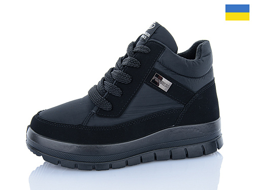 Кроссовки Dago Прогрес Ж4505 чорний в магазине Фонтан Обуви