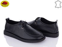 Туфли Meideli 6026-2 black в магазине Фонтан Обуви