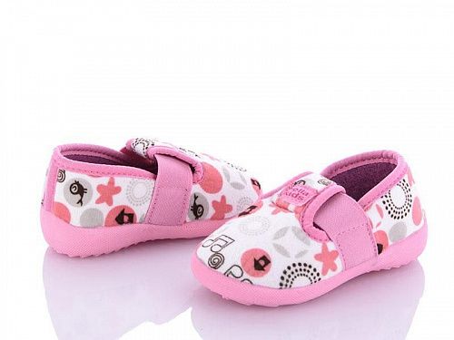Тапочки Bella Kids A332 pink в магазине Фонтан Обуви