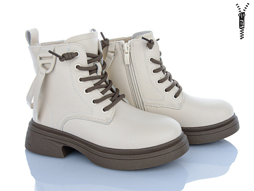 Ботинки Clibee ABD1053 beige в магазине Фонтан Обуви