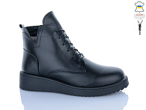 Ботинки Sali 33 чорний к чор-п.зима в магазине Фонтан Обуви