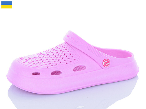 Кроксы M&L Alex13 ML08 бузкоий в магазине Фонтан Обуви