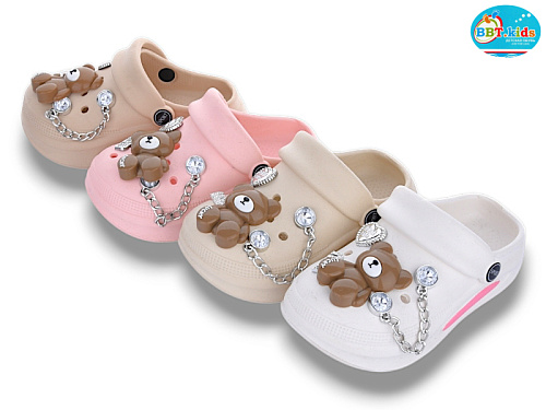 Кроксы Bbt A9131-2 mix в магазине Фонтан Обуви