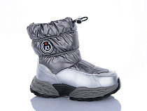 Дутики Леопард C11 silver в магазине Фонтан Обуви