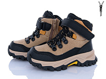 Ботинки Clibee-Shosho HB759-3 khaki-black в магазине Фонтан Обуви