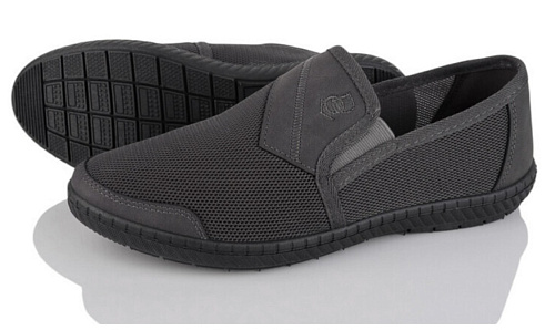 Слипоны Успіх Dago 81 т.серый в магазине Фонтан Обуви