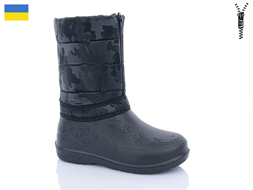 Сапоги Sanlin Чоботи жін.3D чорний в магазине Фонтан Обуви